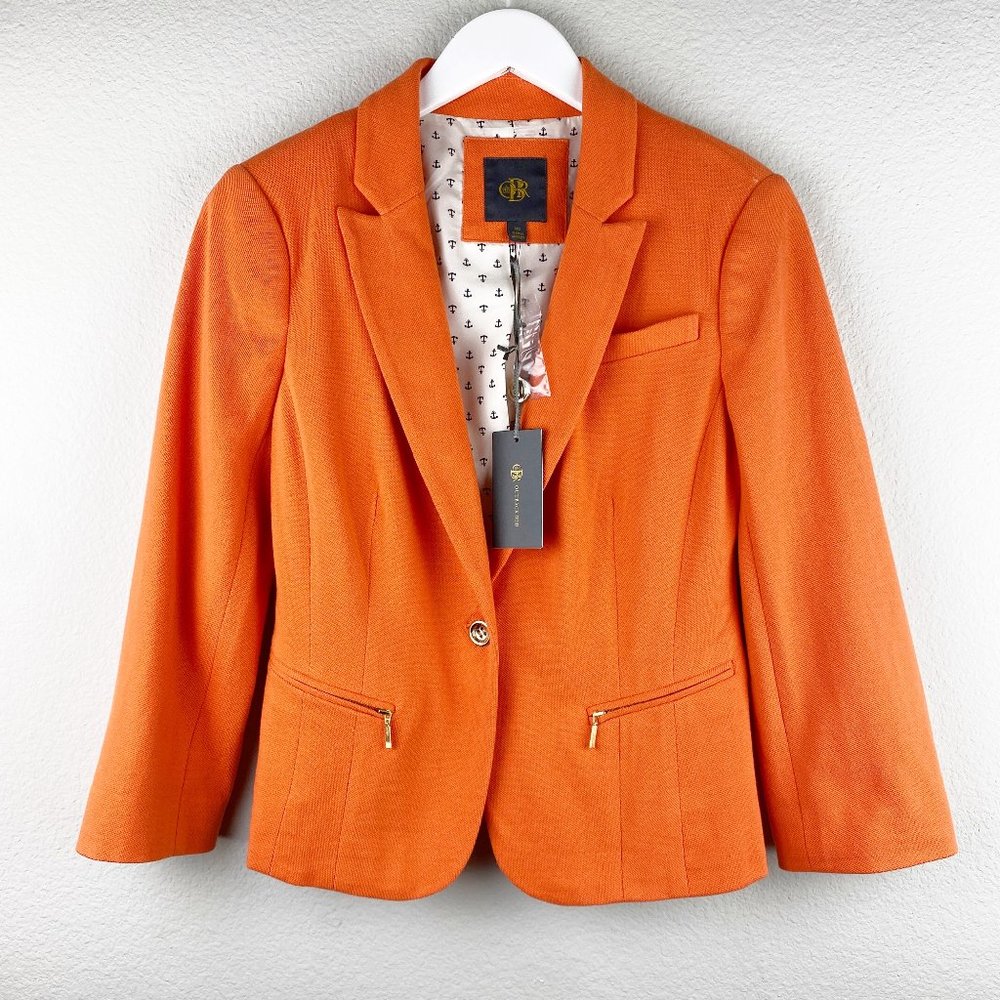 NWT Orange CBR Outback Red Blazer Jacket | Size XS